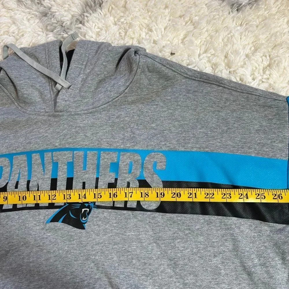Nike Gray and Blue Hoodie